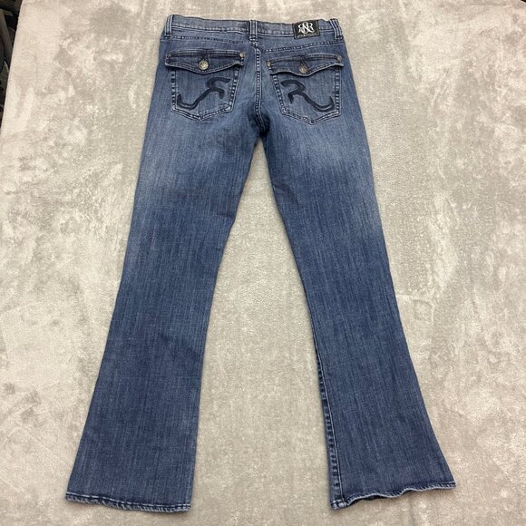Rock & Republic Kasandra Bootcut Flare Women's Jeans Size 12 M - Picture 10 of 12